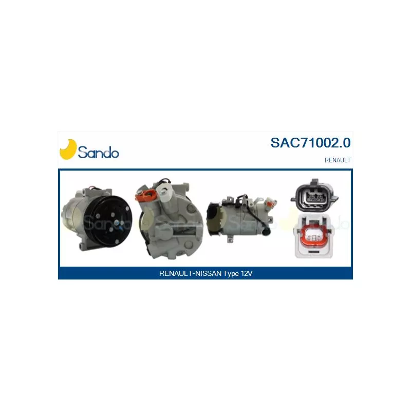 Compresseur, climatisation SANDO SAC71002.0