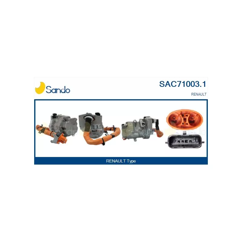 Compresseur, climatisation SANDO SAC71003.1