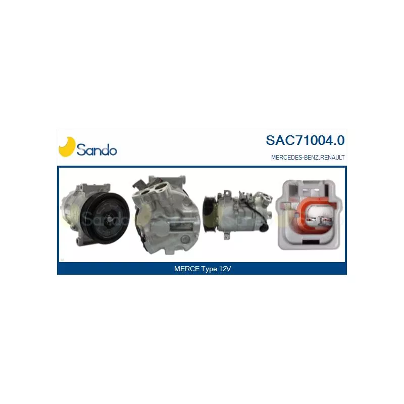 Compresseur, climatisation SANDO SAC71004.0