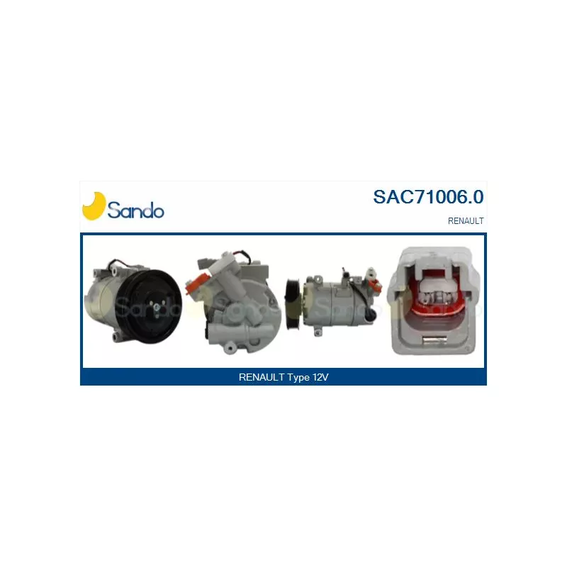 Compresseur, climatisation SANDO SAC71006.0