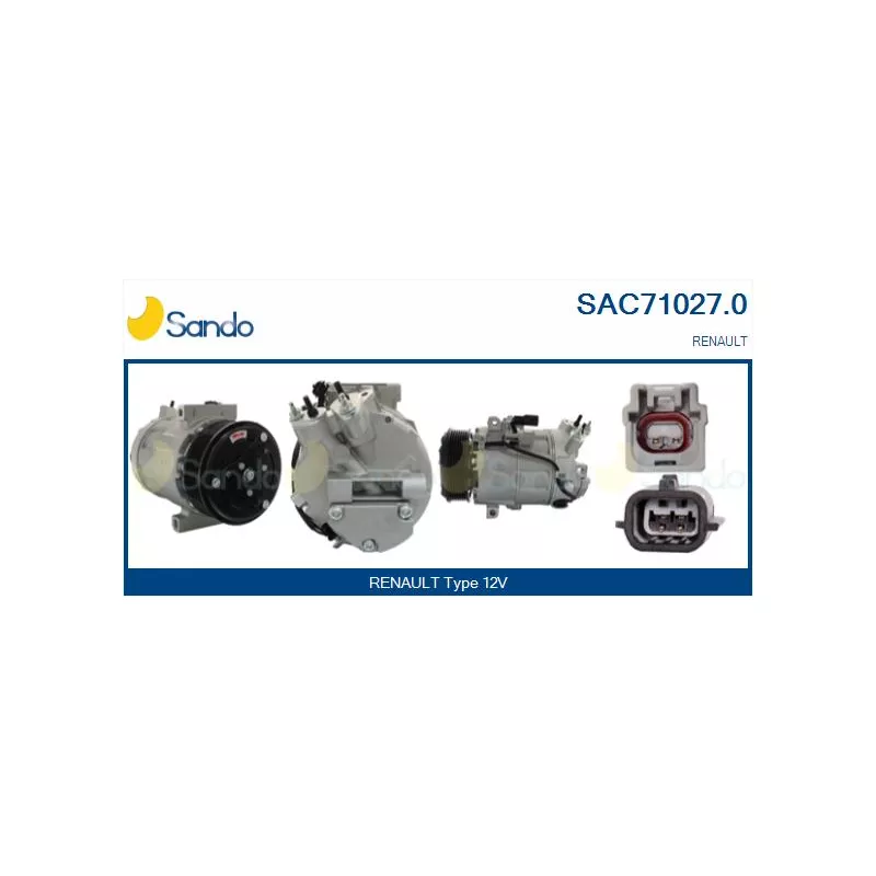 Compresseur, climatisation SANDO SAC71027.0