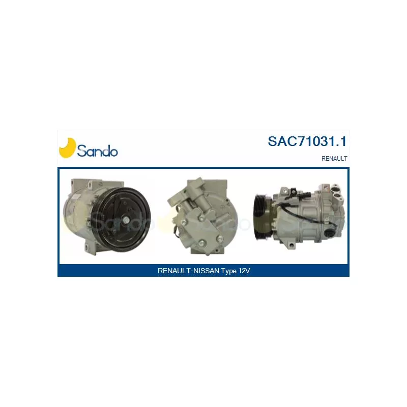 Compresseur, climatisation SANDO SAC71031.1