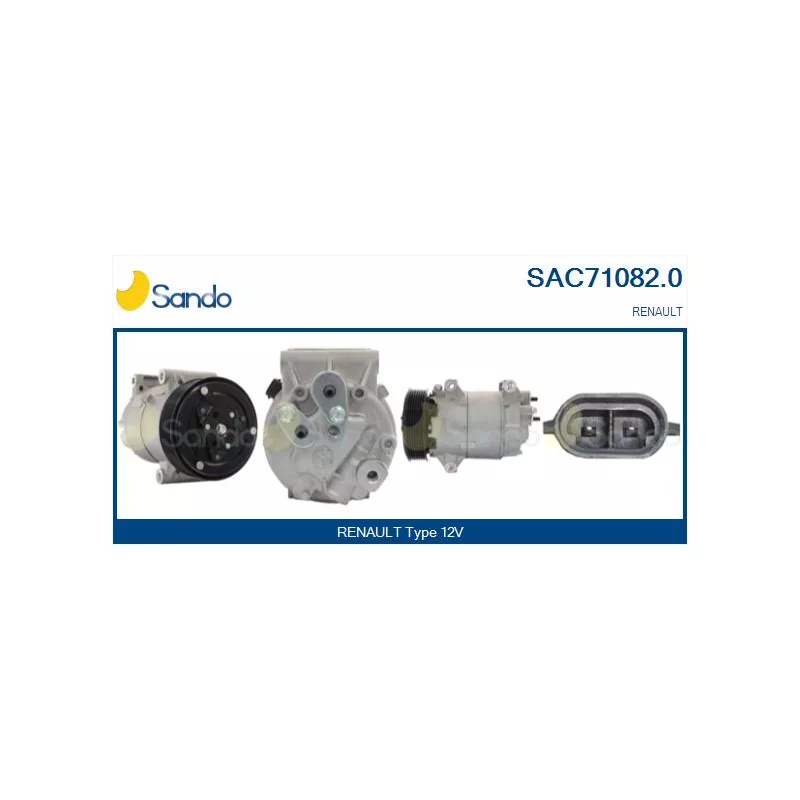 Compresseur, climatisation SANDO SAC71082.0