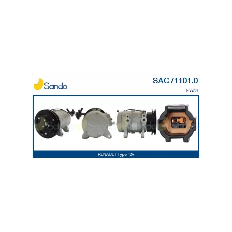 Compresseur, climatisation SANDO SAC71101.0