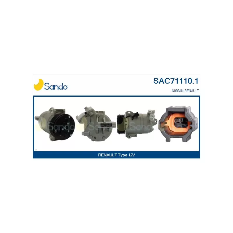 Compresseur, climatisation SANDO SAC71110.1