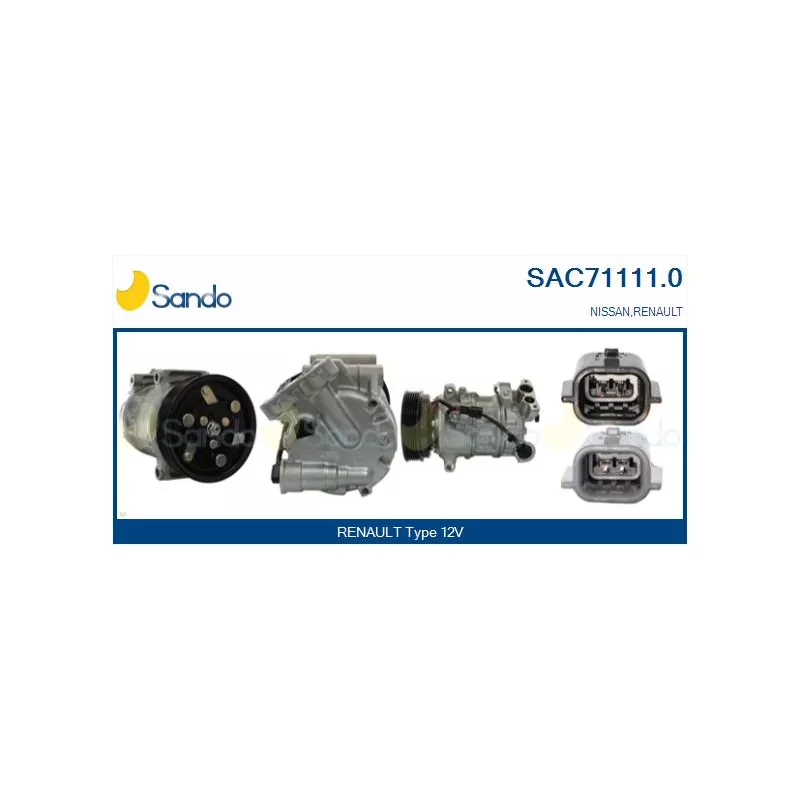 Compresseur, climatisation SANDO SAC71111.0