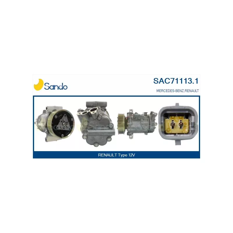 Compresseur, climatisation SANDO SAC71113.1