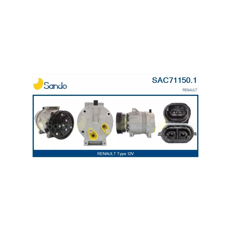 Compresseur, climatisation SANDO SAC71150.1