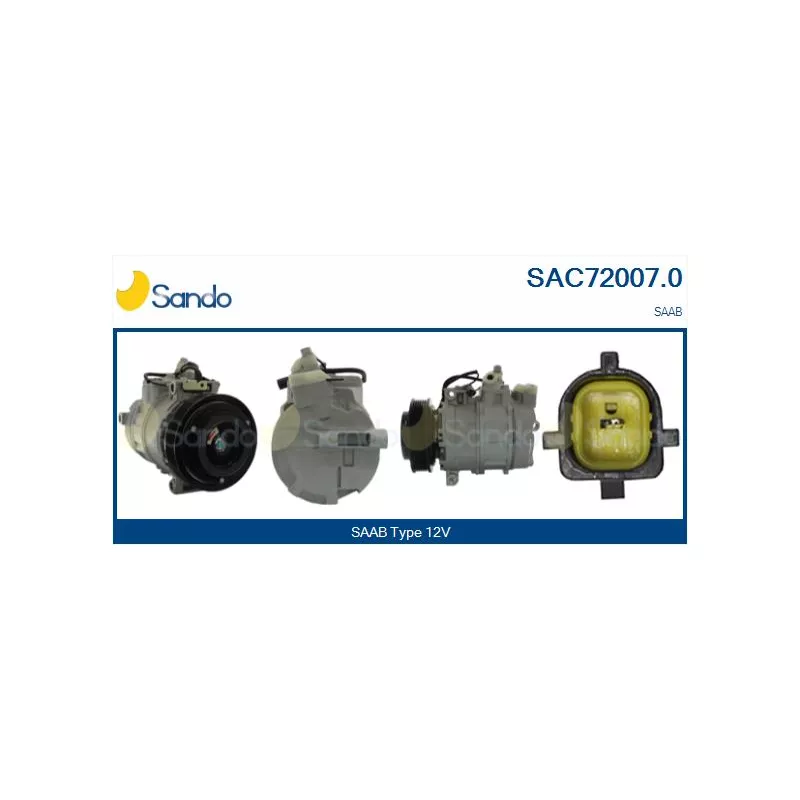 Compresseur, climatisation SANDO SAC72007.0