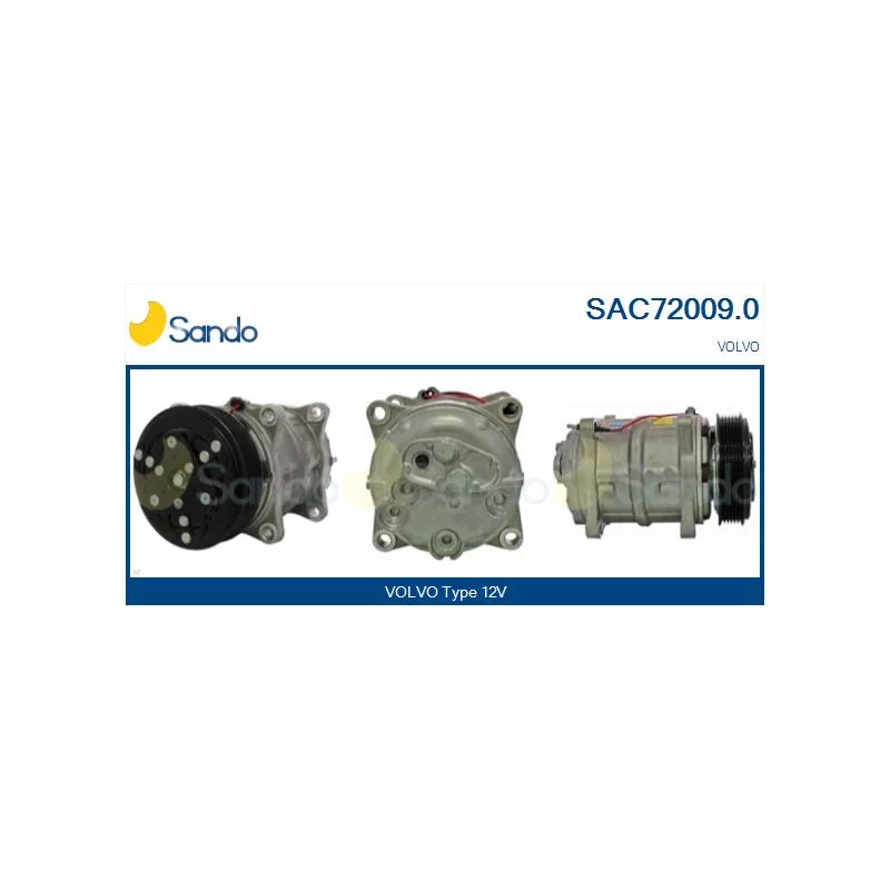 Compresseur, climatisation SANDO SAC72009.0