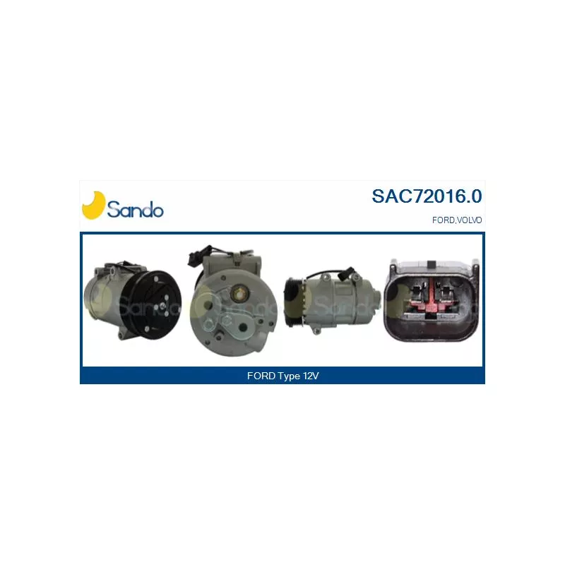 Compresseur, climatisation SANDO SAC72016.0
