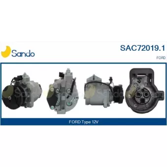 Compresseur, climatisation SANDO SAC72019.1