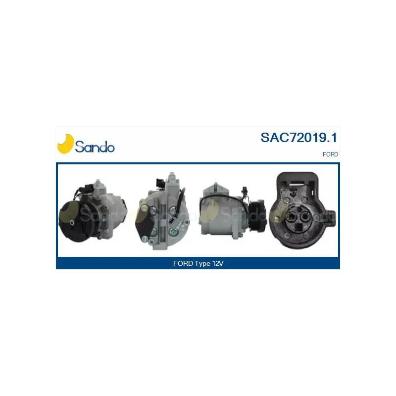 Compresseur, climatisation SANDO SAC72019.1