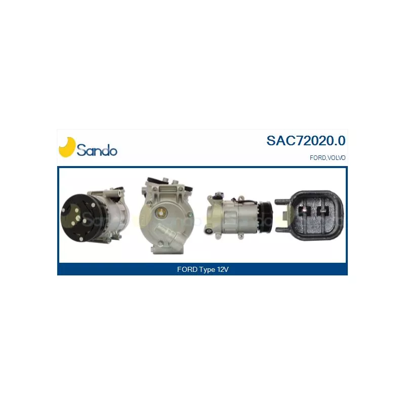 Compresseur, climatisation SANDO SAC72020.0