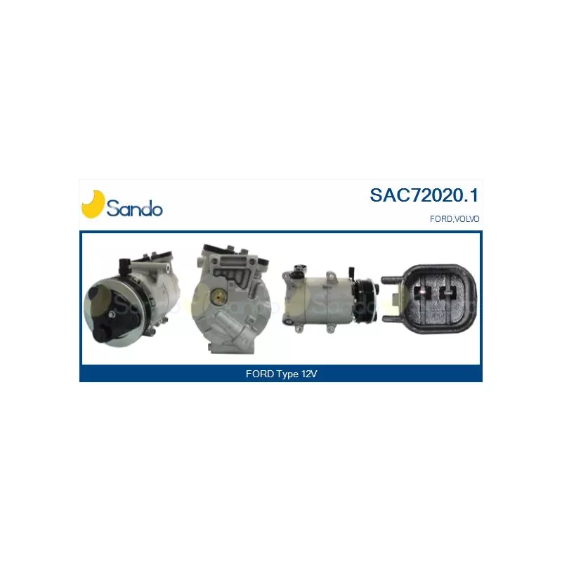 Compresseur, climatisation SANDO SAC72020.1