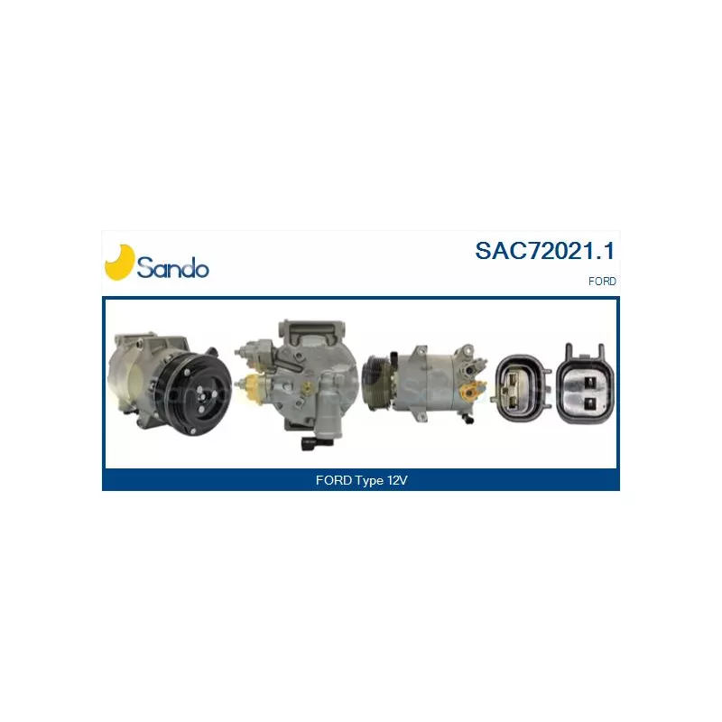 Compresseur, climatisation SANDO SAC72021.1