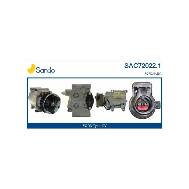 Compresseur, climatisation SANDO SAC72022.1