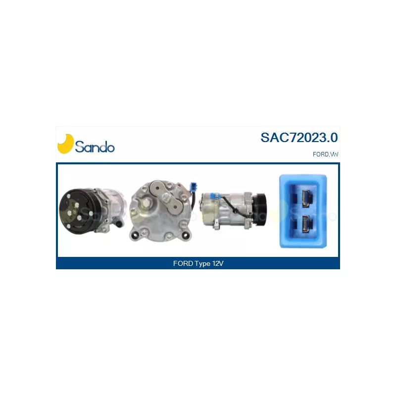 Compresseur, climatisation SANDO SAC72023.0