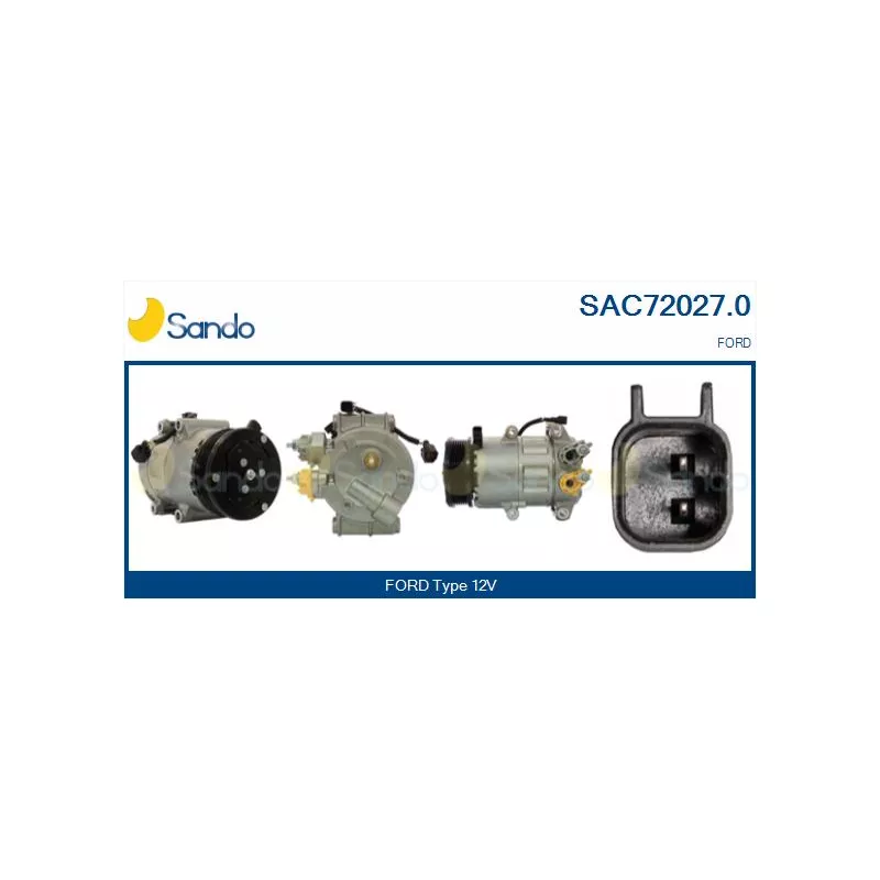 Compresseur, climatisation SANDO SAC72027.0