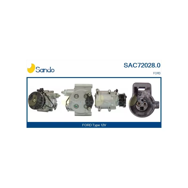 Compresseur, climatisation SANDO SAC72028.0