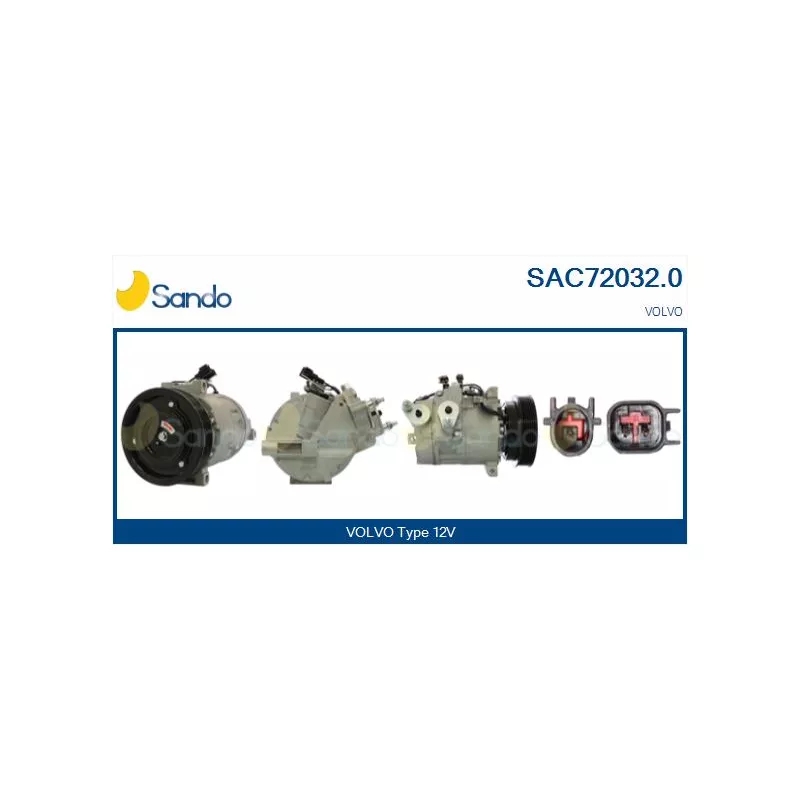 Compresseur, climatisation SANDO SAC72032.0