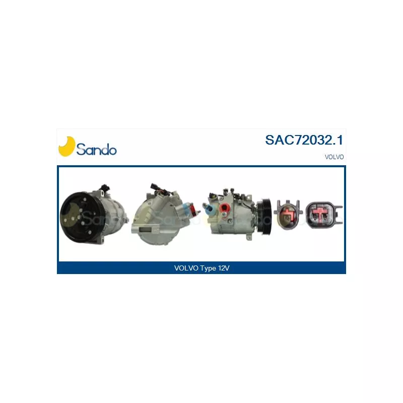 Compresseur, climatisation SANDO SAC72032.1