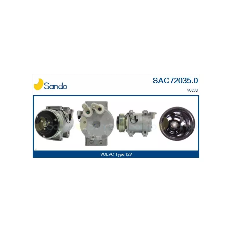 Compresseur, climatisation SANDO SAC72035.0