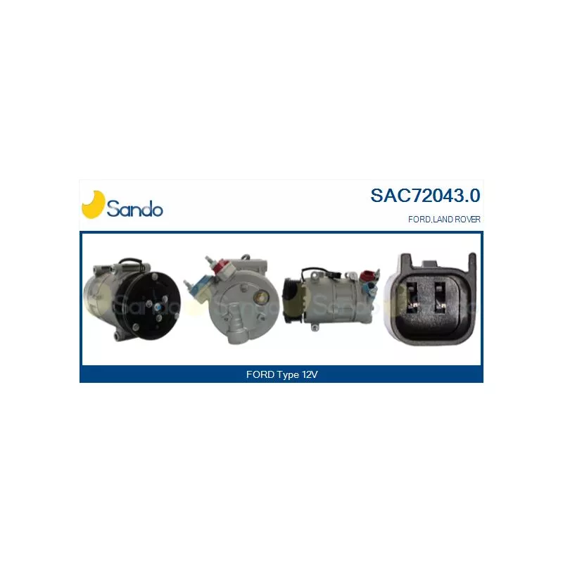 Compresseur, climatisation SANDO SAC72043.0