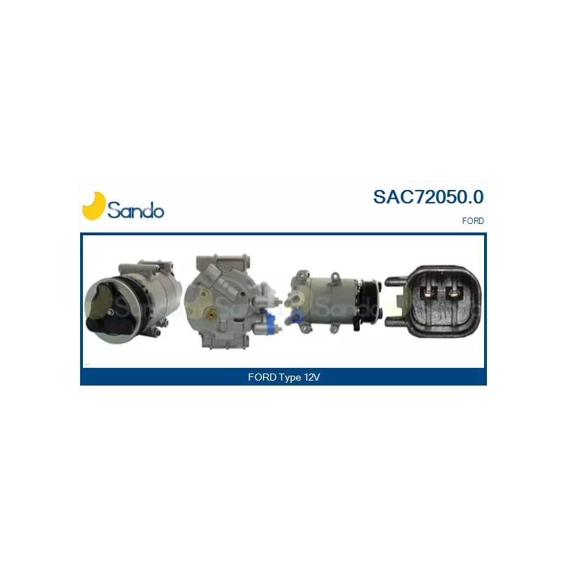 Compresseur, climatisation SANDO SAC72050.0