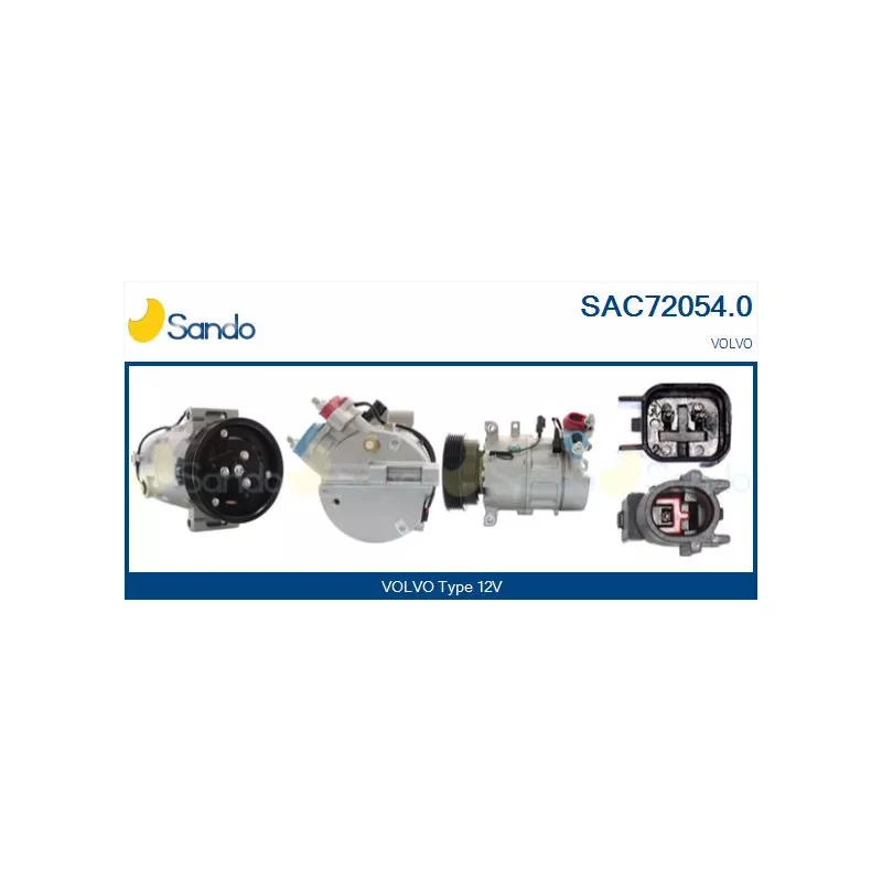 Compresseur, climatisation SANDO SAC72054.0