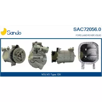 Compresseur, climatisation SANDO SAC72056.0
