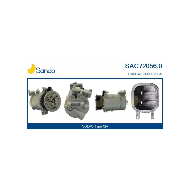 Compresseur, climatisation SANDO SAC72056.0