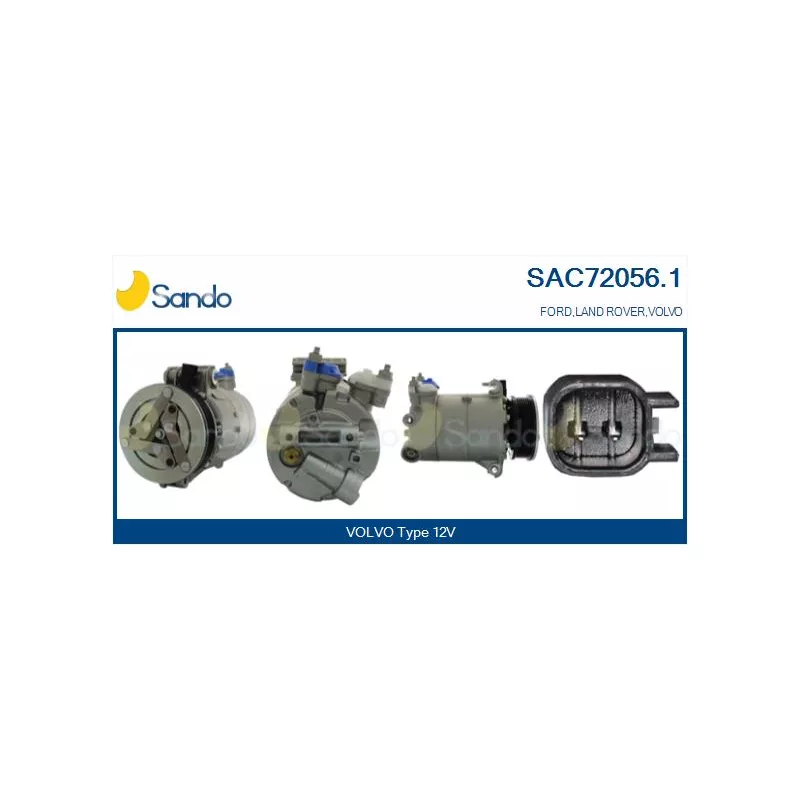 Compresseur, climatisation SANDO SAC72056.1