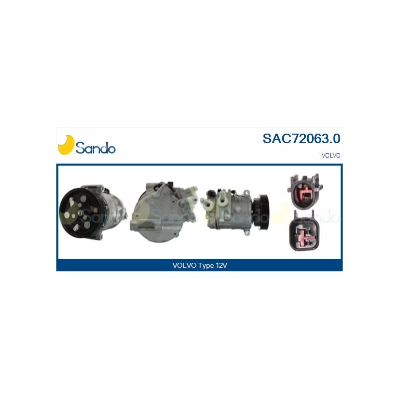 Compresseur, climatisation SANDO SAC72063.0