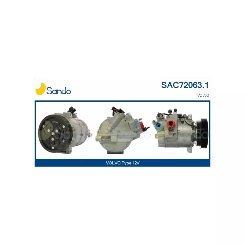 Compresseur, climatisation SANDO SAC72063.1