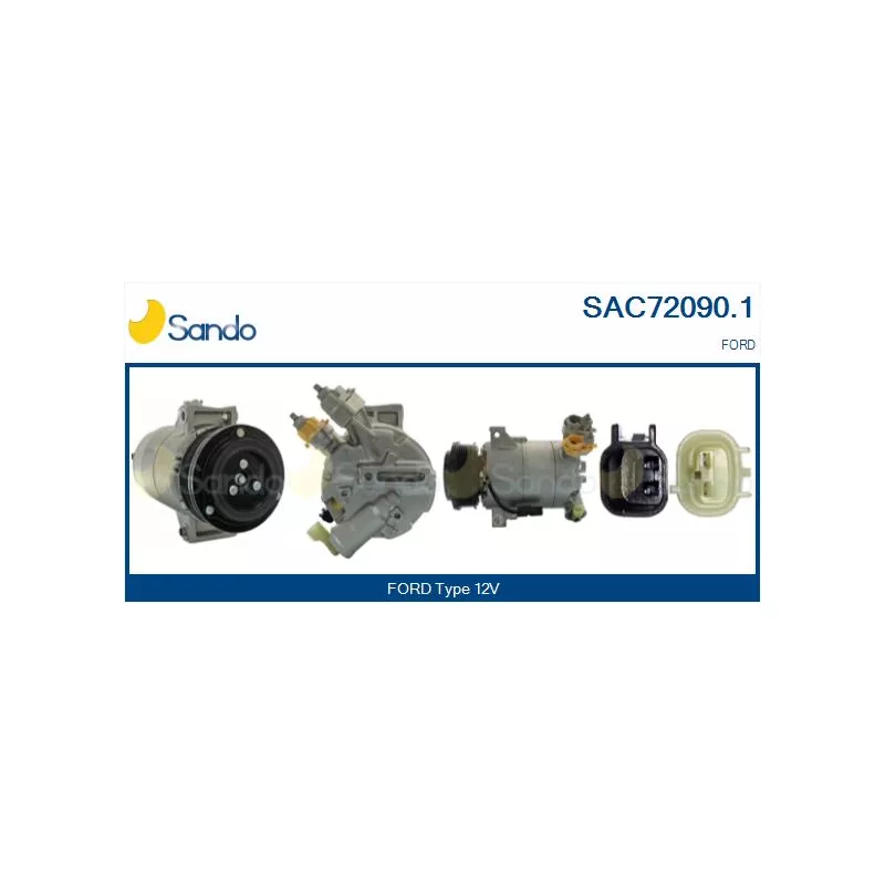 Compresseur, climatisation SANDO SAC72090.1