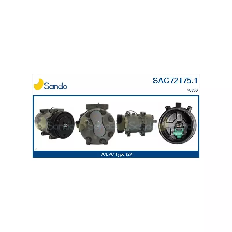 Compresseur, climatisation SANDO SAC72175.1