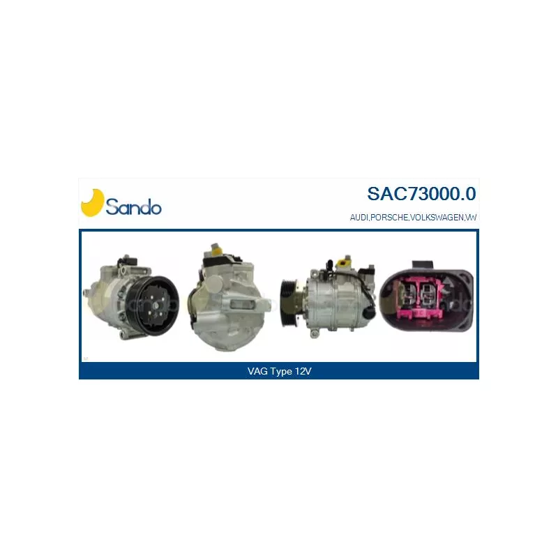 Compresseur, climatisation SANDO SAC73000.0