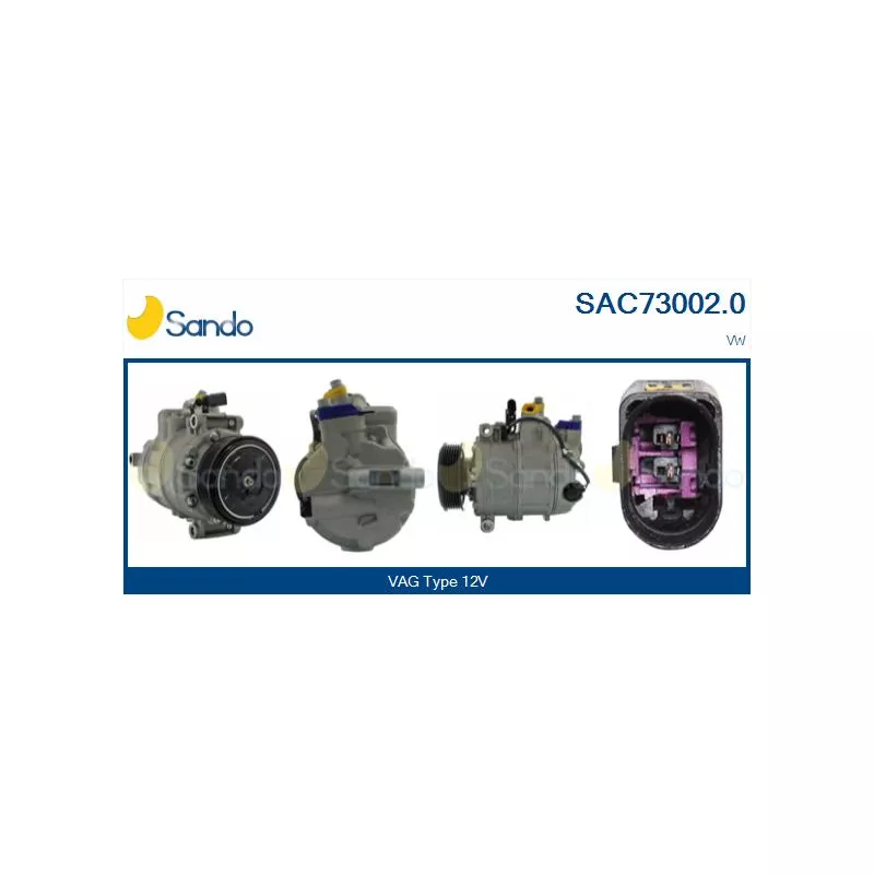 Compresseur, climatisation SANDO SAC73002.0