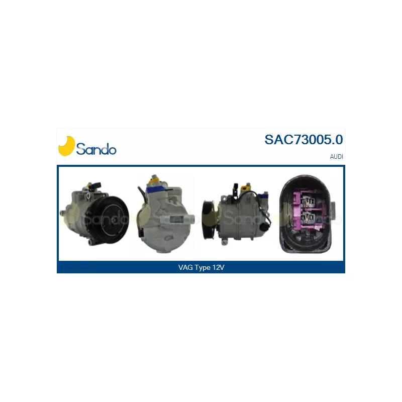 Compresseur, climatisation SANDO SAC73005.0