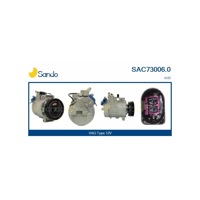 Compresseur, climatisation SANDO SAC73006.0