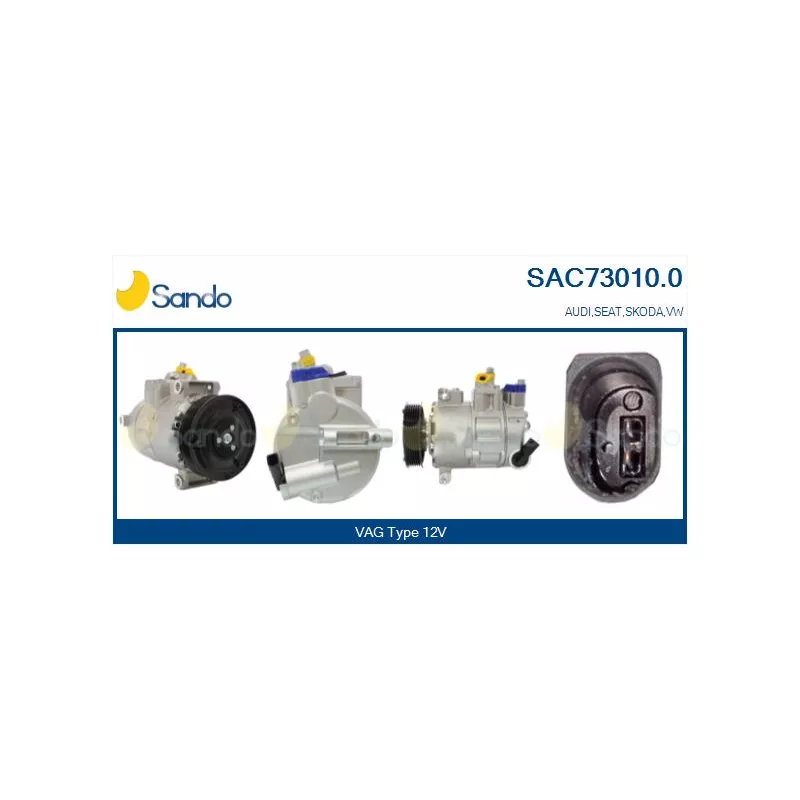 Compresseur, climatisation SANDO SAC73010.0