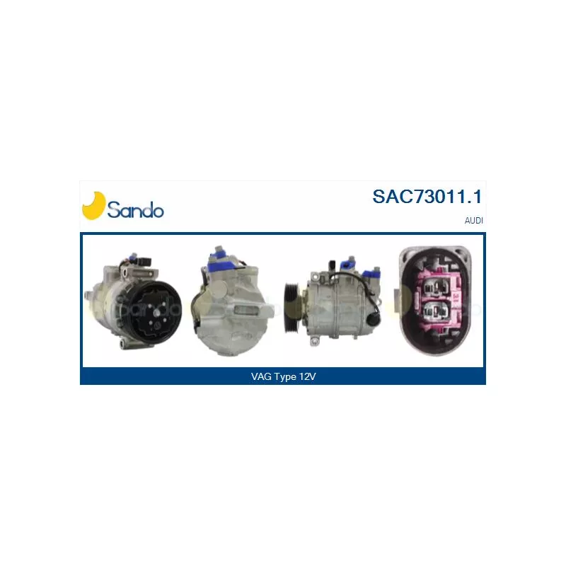 Compresseur, climatisation SANDO SAC73011.1