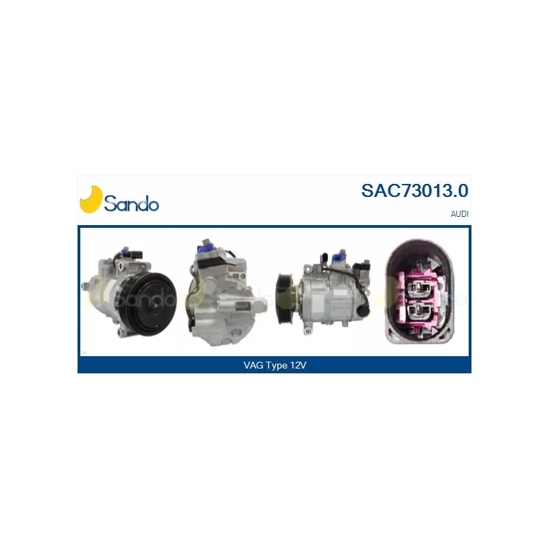 Compresseur, climatisation SANDO SAC73013.0
