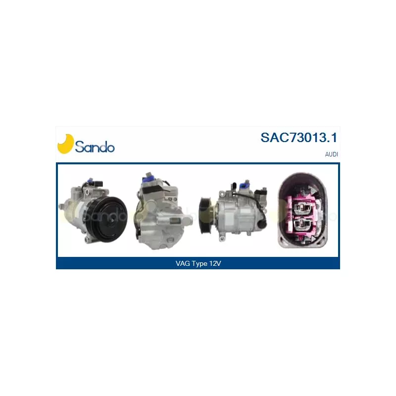 Compresseur, climatisation SANDO SAC73013.1
