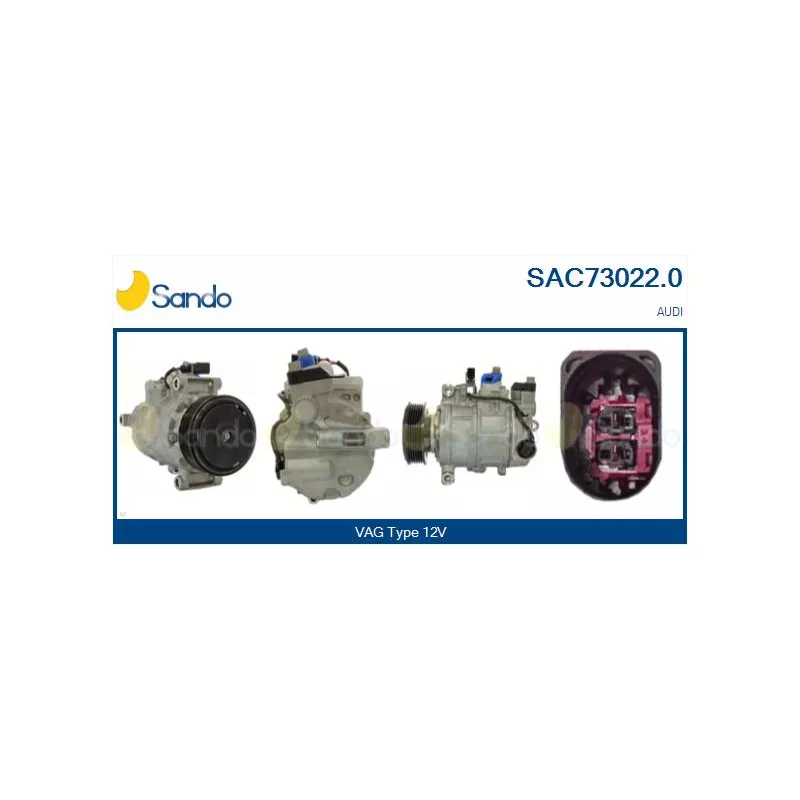Compresseur, climatisation SANDO SAC73022.0