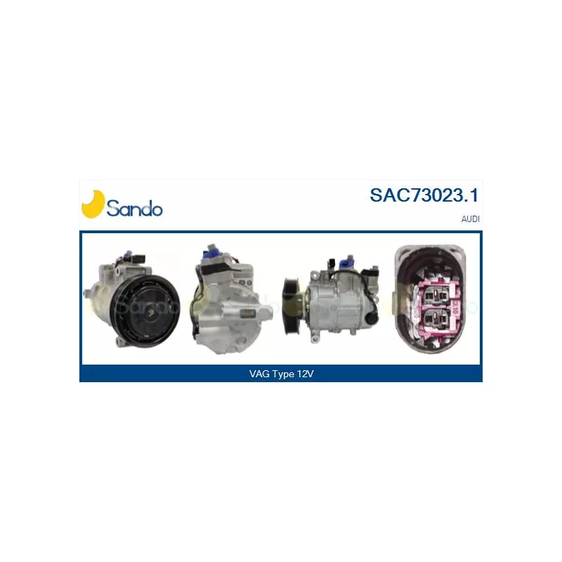 Compresseur, climatisation SANDO SAC73023.1