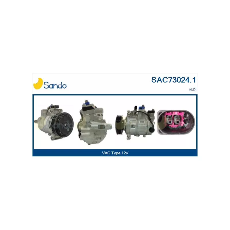Compresseur, climatisation SANDO SAC73024.1