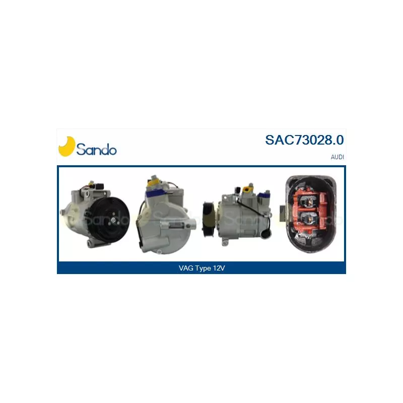 Compresseur, climatisation SANDO SAC73028.0
