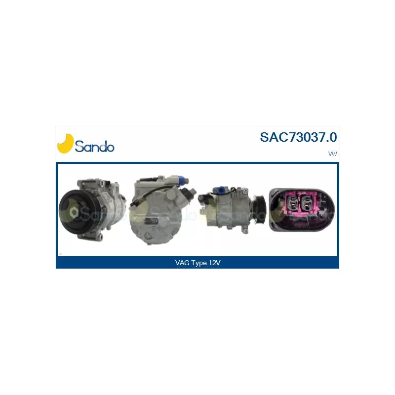 Compresseur, climatisation SANDO SAC73037.0